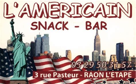 L'Américain Snack Bar Raon L'étape Vosges