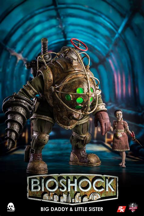 Rescue These Action Figures Of Bioshocks Big Daddy And Little Sister