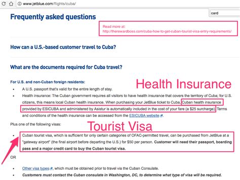 Insurance before entry into cuba. Cuba: How To Get a Cuban Tourist Visa, Entry Requirements ...
