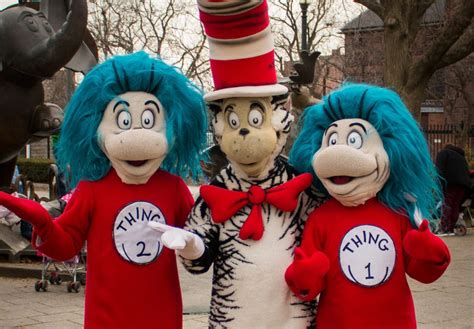 Meet The Cat In The Hat Thing 1 And Thing 2 Springfield Museums