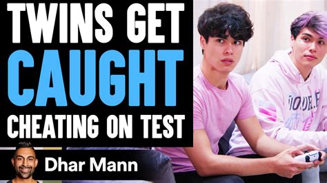 Twins Get Caught Cheating On Test Ft Stokes Twins Dhar Mann
