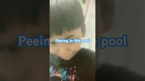 pov peeing in the pool youtube