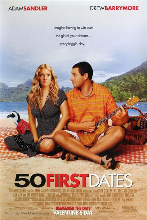 50 First Dates 2004 Movie Poster