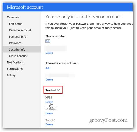 If you need to remove an account from your pc: Come rimuovere un pc affidabile dal tuo account microsoft ...
