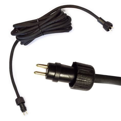 Plug And Play Cable 12v Double Ended 2 Pin Male 06m 1m 3m 5m