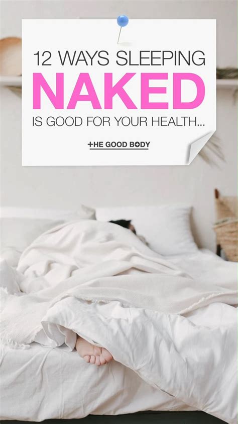 Ways Sleeping Naked Is Good For Your Health