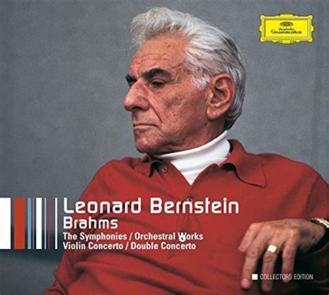 Brahms Les 4 Symphonies Concerto Pour Violon Double Concerto Bernstein Leonard Maisky