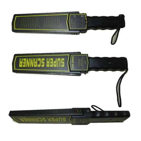 Guard Security Hand Held Metal Detector Wand Antiskid Surface