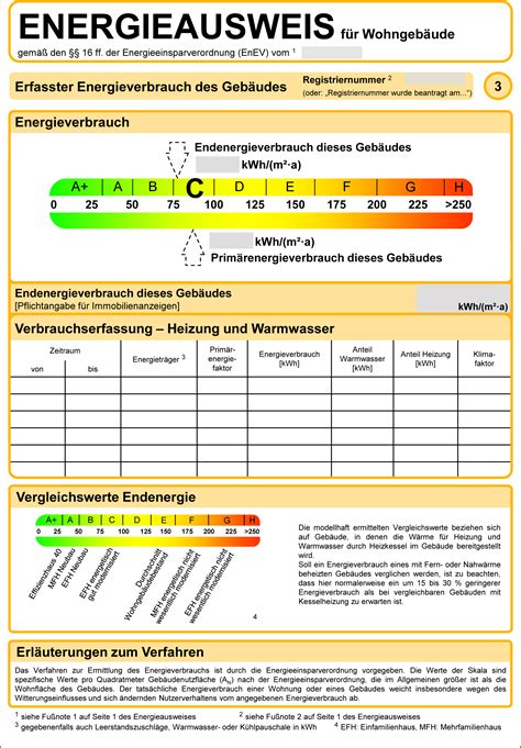 Die angaben für den durchschnittlichen stromverbrauch einer von einer einzigen person genutzten wohnung unterscheiden sich je nach. Verbrauchsausweis oder Bedarfsausweis - welcher der ...