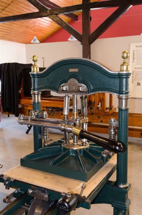 Antique Printing Press Editorial Photo Image Of Machine 48678261