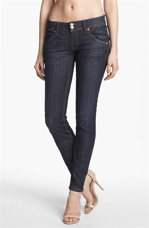 Hudson Jeans Collin Mid Rise Skinny Jeans Abbey Nordstrom