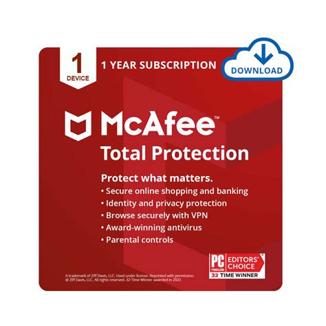 Mcafee Total Protection Device Antivirus And Security Protection