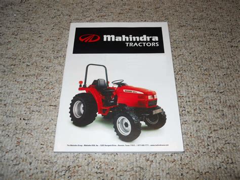 Mahindra 3325 Wheel Tractor Operators Manual Diy Repair Manuals