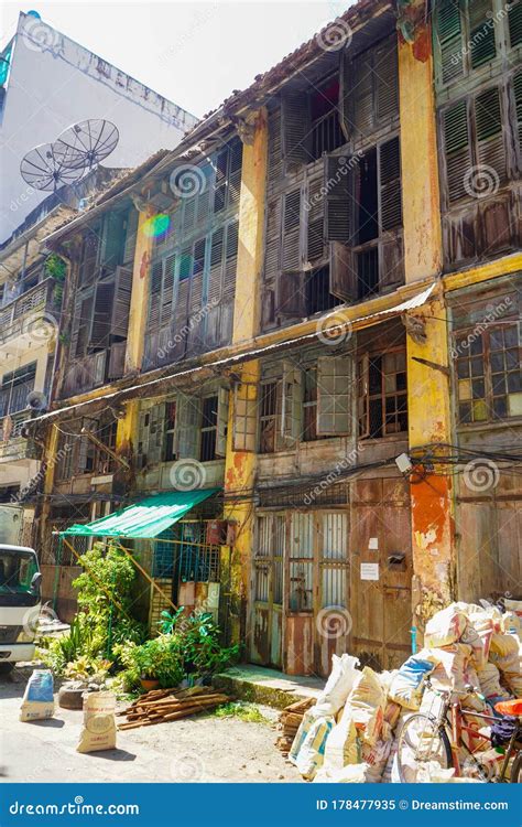 Old Building In Yangon Myanmar On Of The Most Interesting