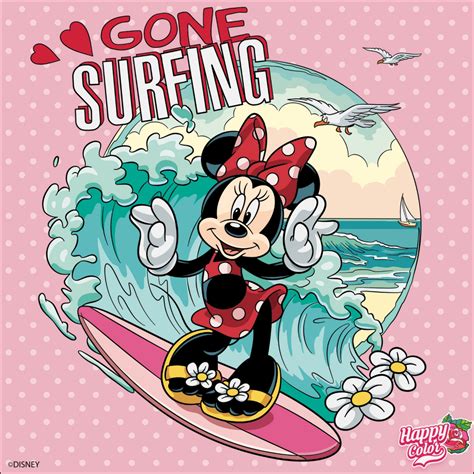Minnie Mouse In Bikini Happy Color By Rosasmitt On Deviantart