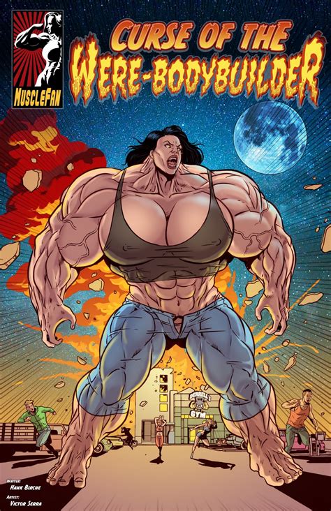 Curse Of The Were Bodybuilder Musclefan Porn Comics