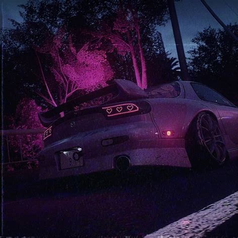 Download Jdm Car With Purple Lights Wallpaper By Ericbennett Jdm