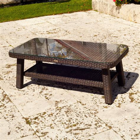 Shop for small outdoor tables at bed bath & beyond. Source Outdoor Tahiti All-Weather Wicker Coffee Table ...