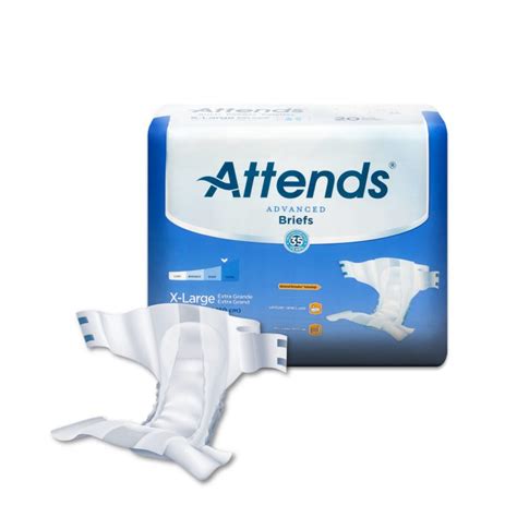 Attends Dermadrybreathable Briefs Xl Diapers N Kids Wear Factory Outlet