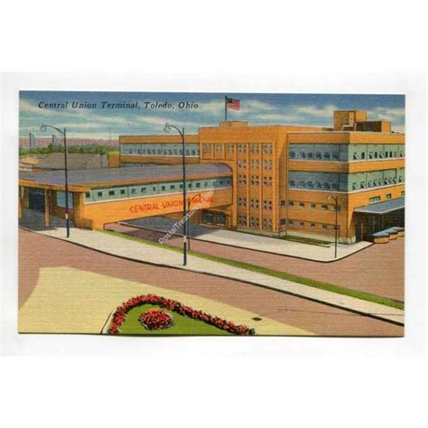 Maybe you would like to learn more about one of these? Central Union Terminal Toledo Ohio vintage postcard
