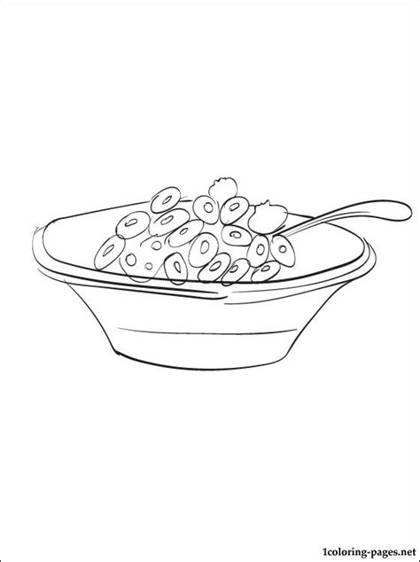 We offer premium quality big and small cereal boxes printed as per your needs. Breakfast cereal coloring page | Coloring pages