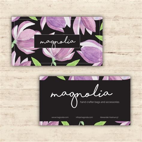 Let adobe spark be your business card design expert. Free Vector | Elegant floral business card with watercolor elements
