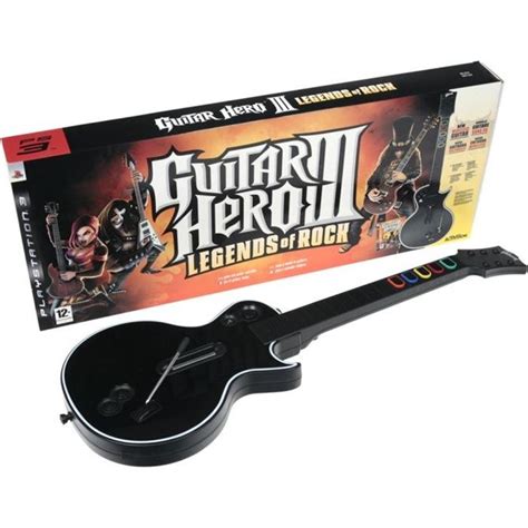 Guitar Hero 3 Jeu Guitare Jeu Console Ps3 Cdiscount Jeux Vidéo