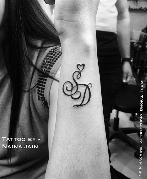 #tfb #the front bottoms #tattoo #band tattoo #the front bottoms tattoo #love #cool #want. Perfect! combined couple initials: S & D | Matching couple tattoos, Couples tattoo designs ...