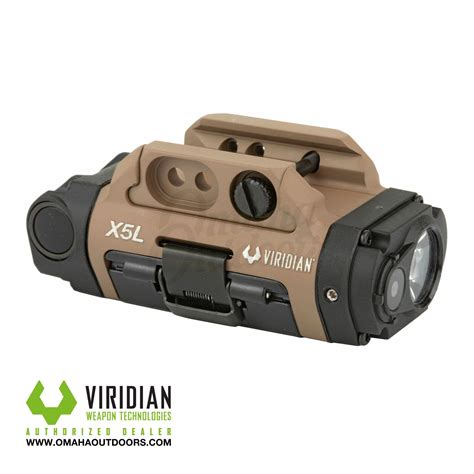 Viridian X5l Gen 3 Universal Green Laser Tactical Light In Stock