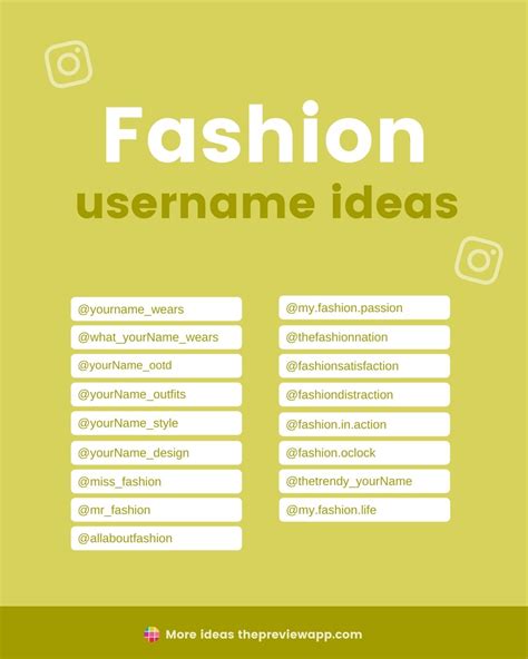 Instagram Username Ideas Must Have List