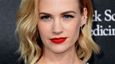 January Jones Dyes Her Hair Blush Pink And Were Completely Obsessed