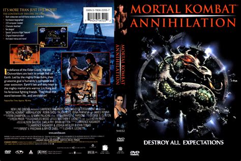 Coversboxsk Mortal Kombat Annihilation 1997 High Quality Dvd