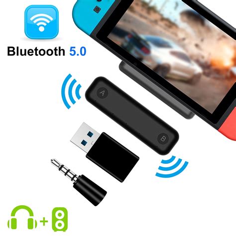 Eeekit Bluetooth Adapter For Nintendo Switchswitch Lite Pc Mini Mic