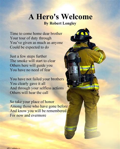 Fire Fighter Poems