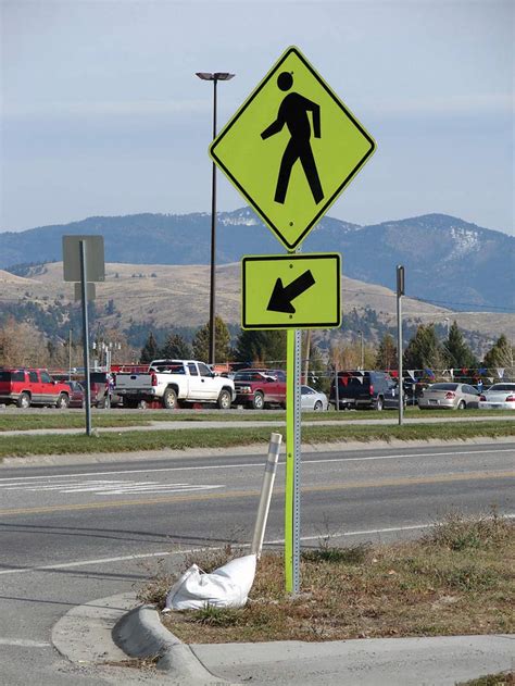 Sign Post Reflectors For Enhanced Safety Pexco