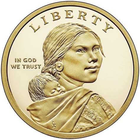 2000 S Sacagawea Native American Proof Us Coin
