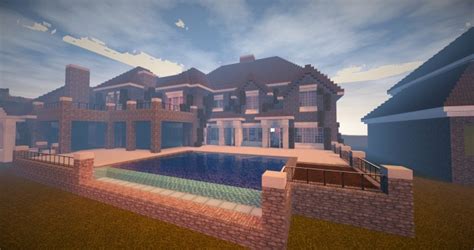 Stone Mansion Ecs Minecraft Map