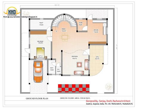 Duplex House Plan Elevation Kerala Home Design House