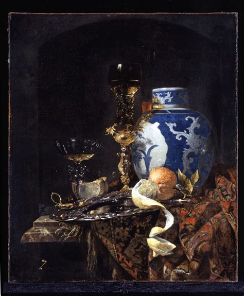 Art 2202 — Willem Kalf Still Life With A Late Ming Ginger