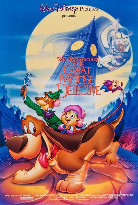 The Great Mouse Detective Movie Poster 2 Of 2 Imp Awards