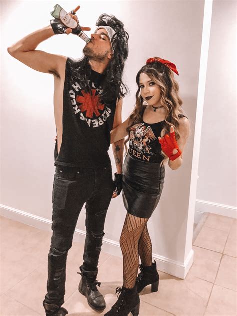 Rocker Couple Costume Rocker Costume Punk Rocker Costume Punk Costume