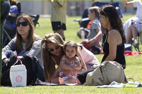 Photo Britney Spears Proud Soccer Mom Photo Just Jared
