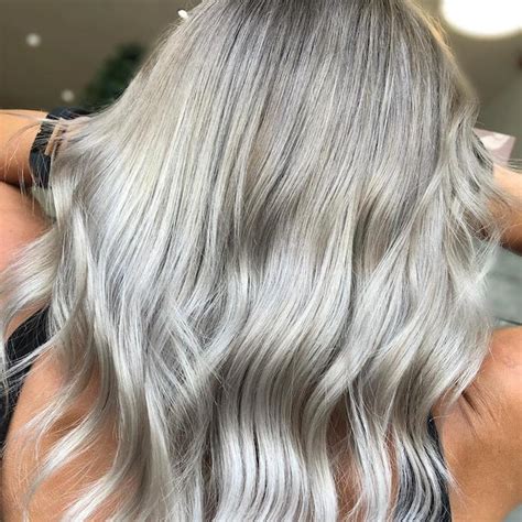 Platinum Grey Hair