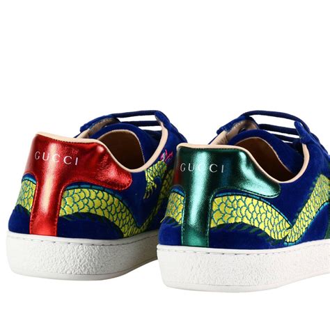Lyst Gucci Sneakers Shoes Men In Blue For Men