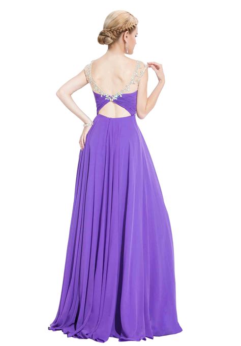 2017 New Arrival Purple Sex Backless Beading Crystal Evening Dress Free Download Nude Photo