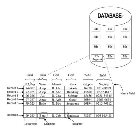 Gambar Struktur Database Database Data Struktur Gambar Png Chris