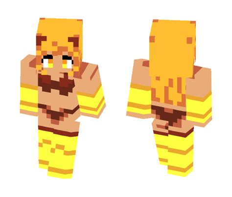 Download Blazette The Blaze Girl Minecraft Skin For Free