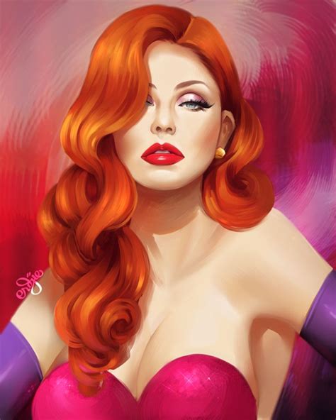 On Deviantart Cartoon Jessica Jessica Rabbit