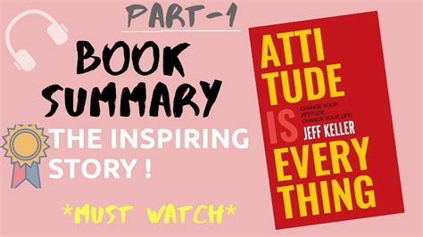 Attitude Is Everything By Jeff Keller Book Summary 2020 Hindi An