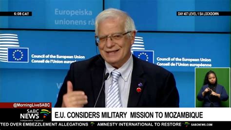 Eu Considers Sending A Military Training Mission To Mozambique To Help